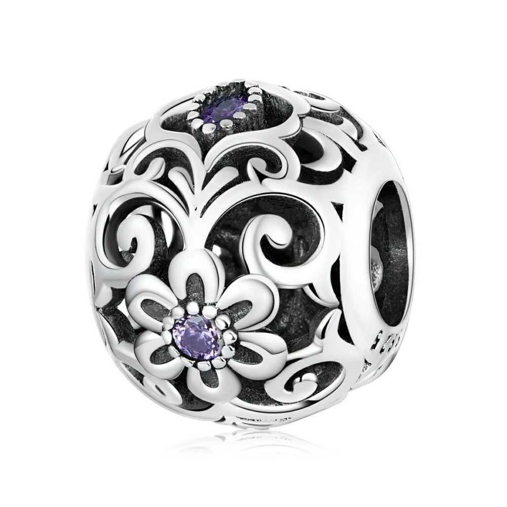 classical pattern charm 925 sterling silver xs2248