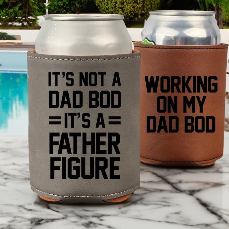 Papà Può Raffreddare Regalo Inciso Per Lui Divertente Regalo Per La Festa Del Papà Divertente Regalo Per Il Nuovo Papà Similpelle Lattine Incise Utensili Bottiglie Per Bevande Bicchieri Elegante Fatto A Mano Tazza Raffreddatore