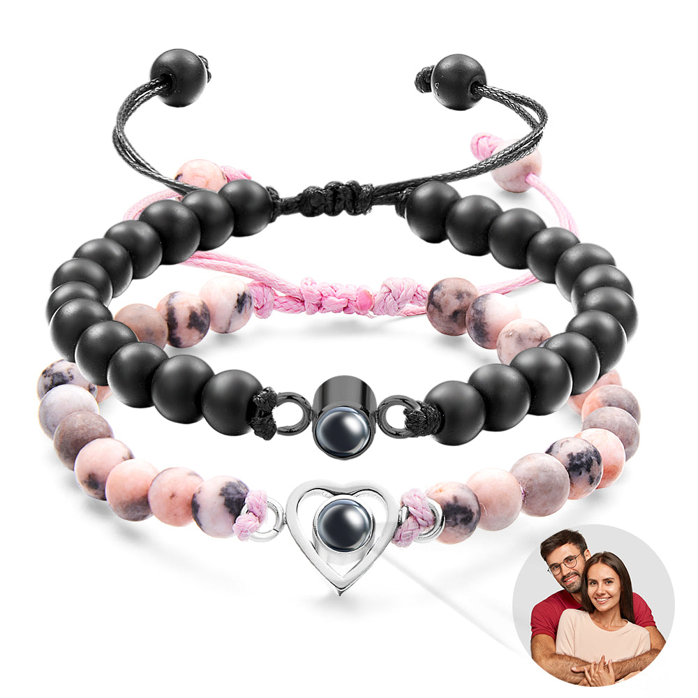 Bracciale Con Proiezione Personalizzato Regalo Romantico Unico Per Coppie - soufeelit