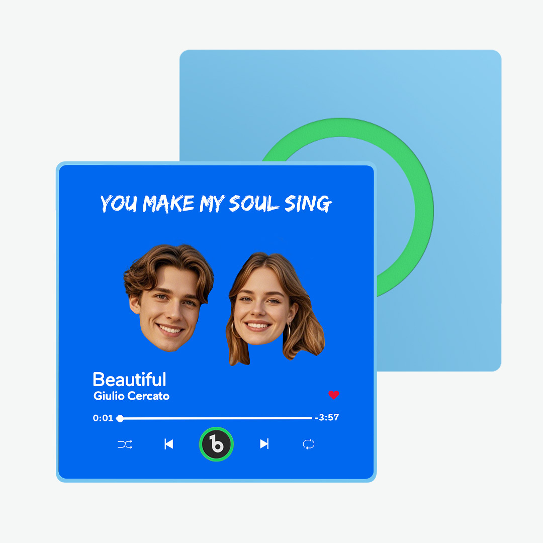 Magnete Da Frigorifero Con Musica Personalizzata. Magnete Da Frigorifero Con Testo Personalizzato. Cornice Colorata. Album. Magnete Da Frigorifero. Adesivo Fotografico Da Parete Musicale. Regalo Per Coppia - soufeelit