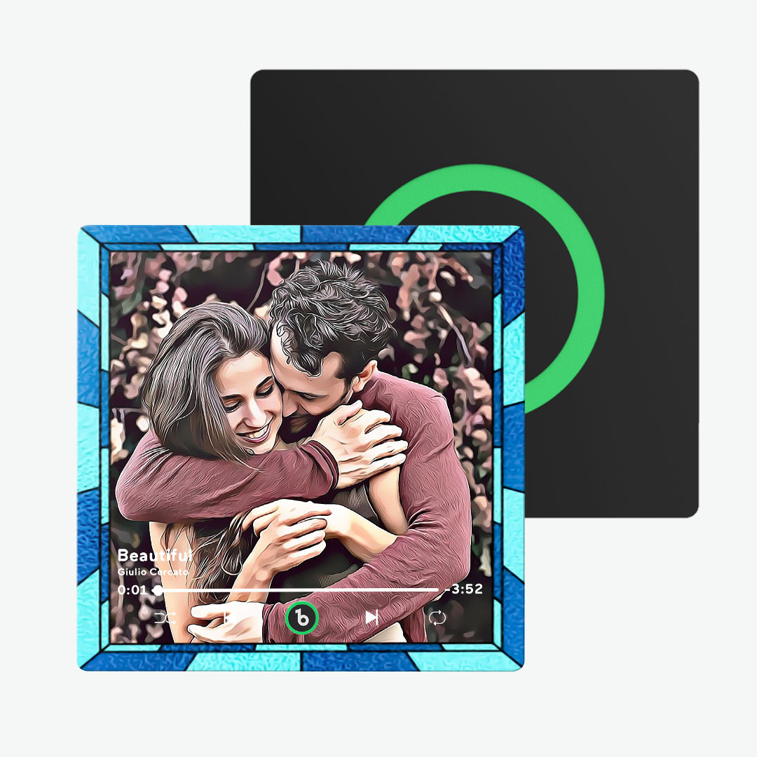Magnete Da Frigorifero Con Musica Personalizzata Nuovo Aggiornamento 4.0 Cornice Colorata Album In Stile Cartone Animato Magnete Da Frigorifero Musica Regalo Di Natale - soufeelit