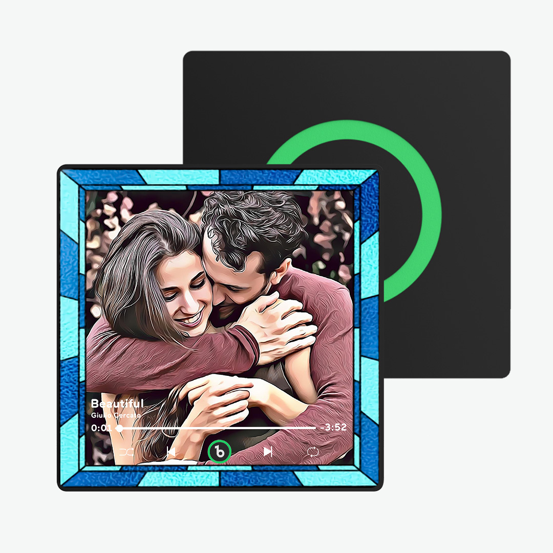 Magnete Da Frigorifero Con Musica Personalizzata Nuovo Aggiornamento 4.0 Cornice Colorata Album In Stile Cartone Animato Magnete Da Frigorifero Musica Regalo Di Natale