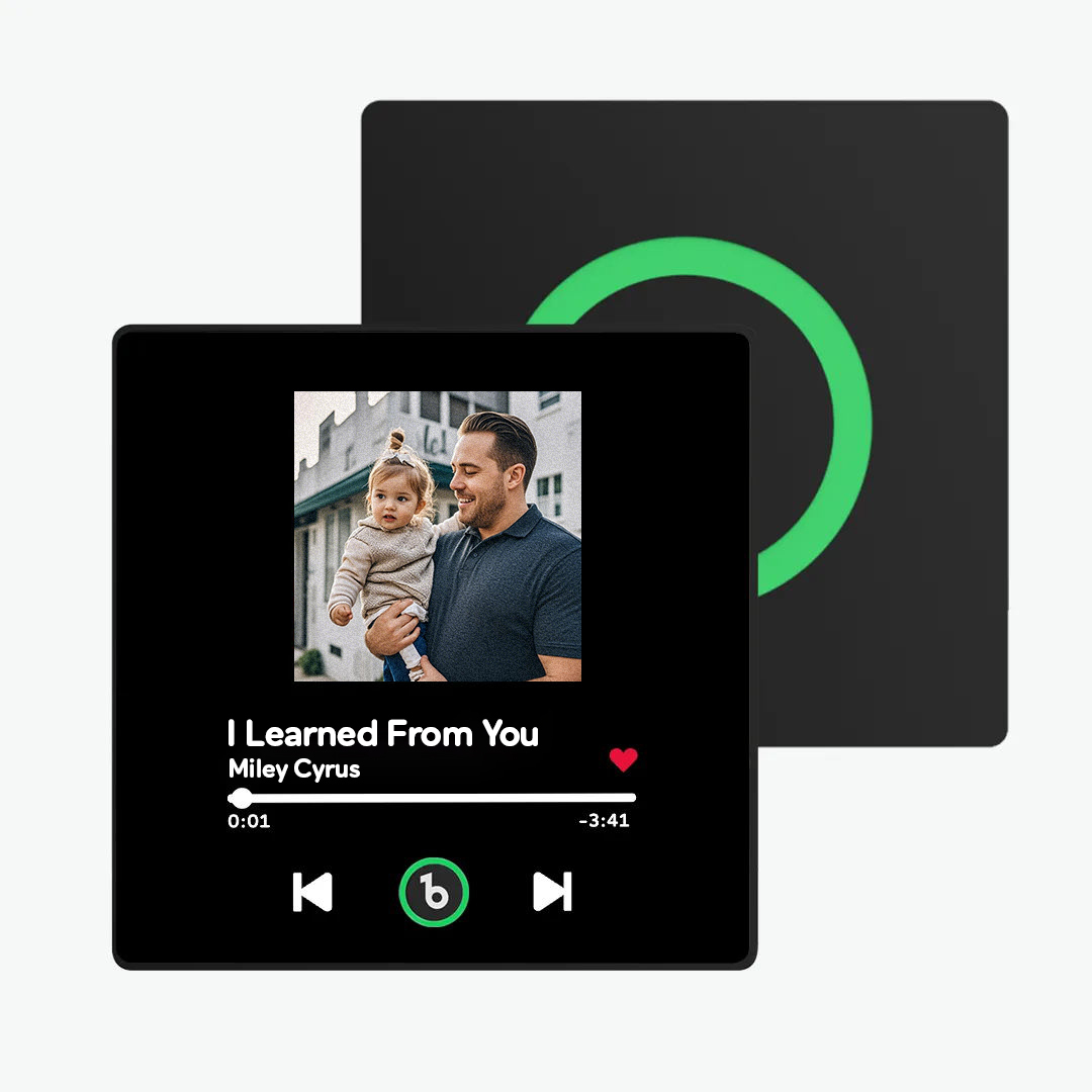 Magnete Da Frigorifero Con Musica Personalizzata Nuovo Aggiornamento 4.0 Cornice Colorata Magnete Da Frigorifero Per Album Personalizzato Che Può Essere Riprodotto Canzone Anniversario Regali Di Padre E Figlio