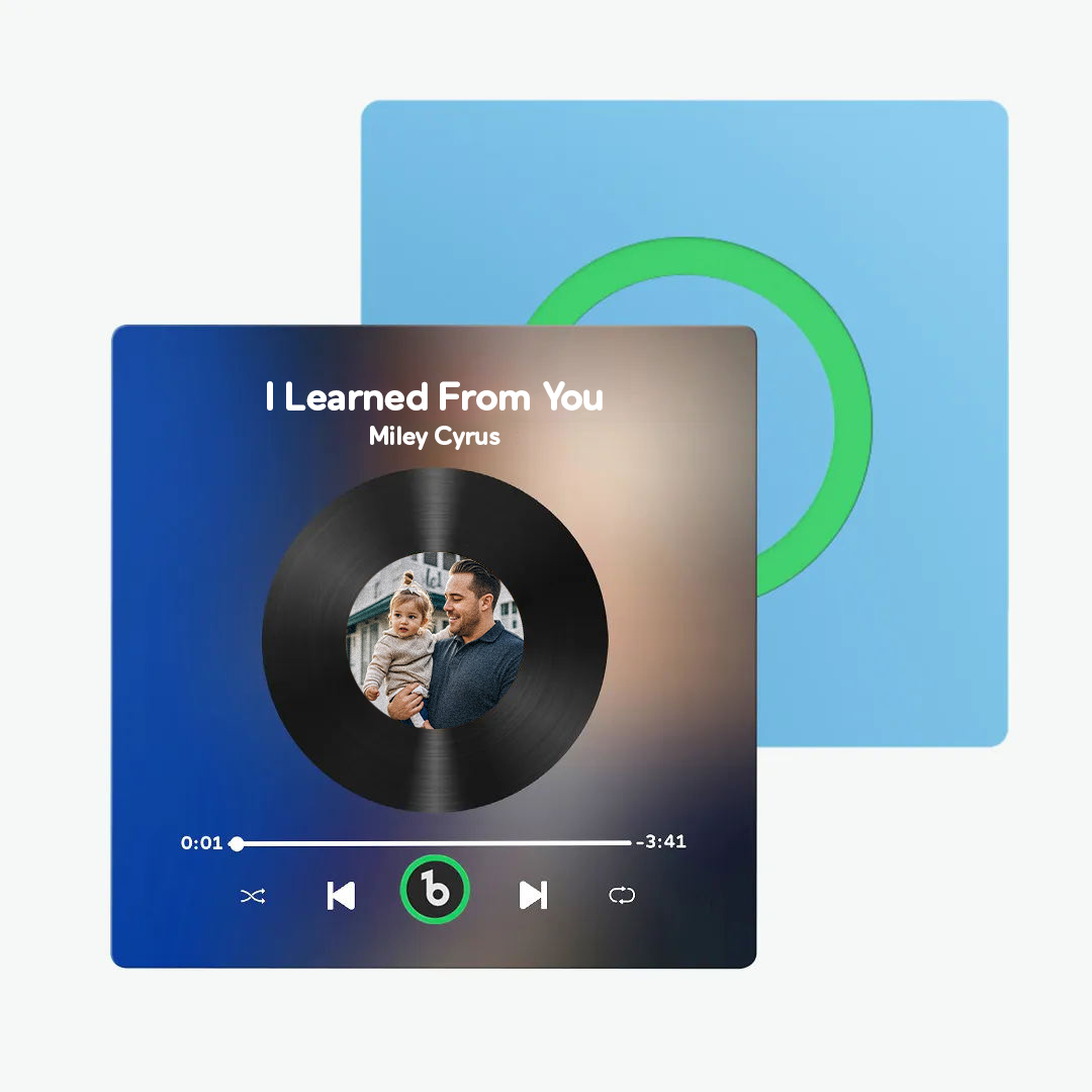 Magnete Da Frigorifero Con Musica Personalizzata Album Con Cornice Colorata Magnete Da Frigorifero Che Può Essere Riprodotto Canzone Regalo Speciale Nuovo Aggiornamento 4.0 Regali Per La Festa Del Papà - soufeelit