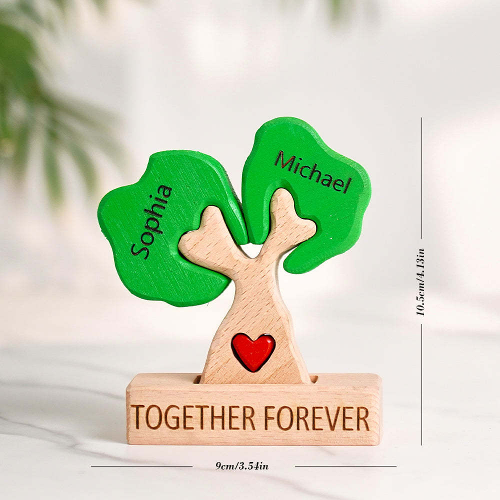 Puzzle In Legno Con Albero Genealogico, Nomi Personalizzati, Decorazioni Per La Casa, Regali Per L'inaugurazione Della Casa - soufeelit