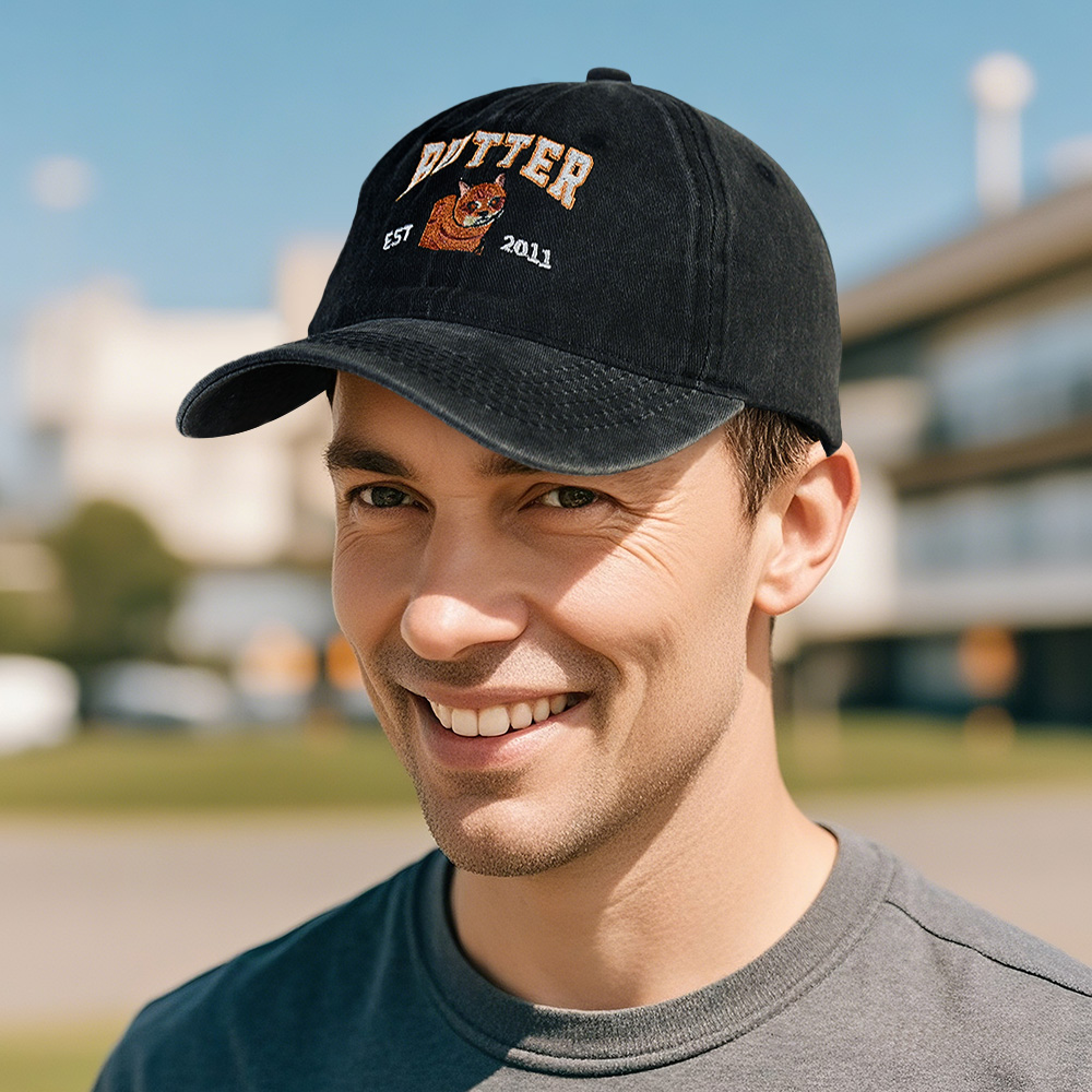 Cappello Ricamato Personalizzato Con Ritratto Di Animale Domestico. Regali Per Gli Amanti Degli Animali Domestici - soufeelit