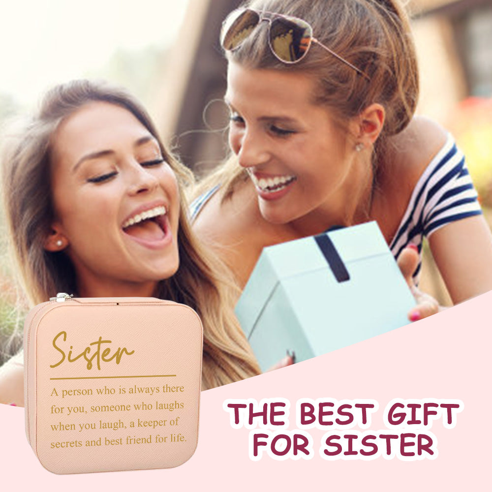 Portagioie Personalizzato Organizzatore Di Gioielli Personalizzato Regalo Per La Sorella - soufeelit