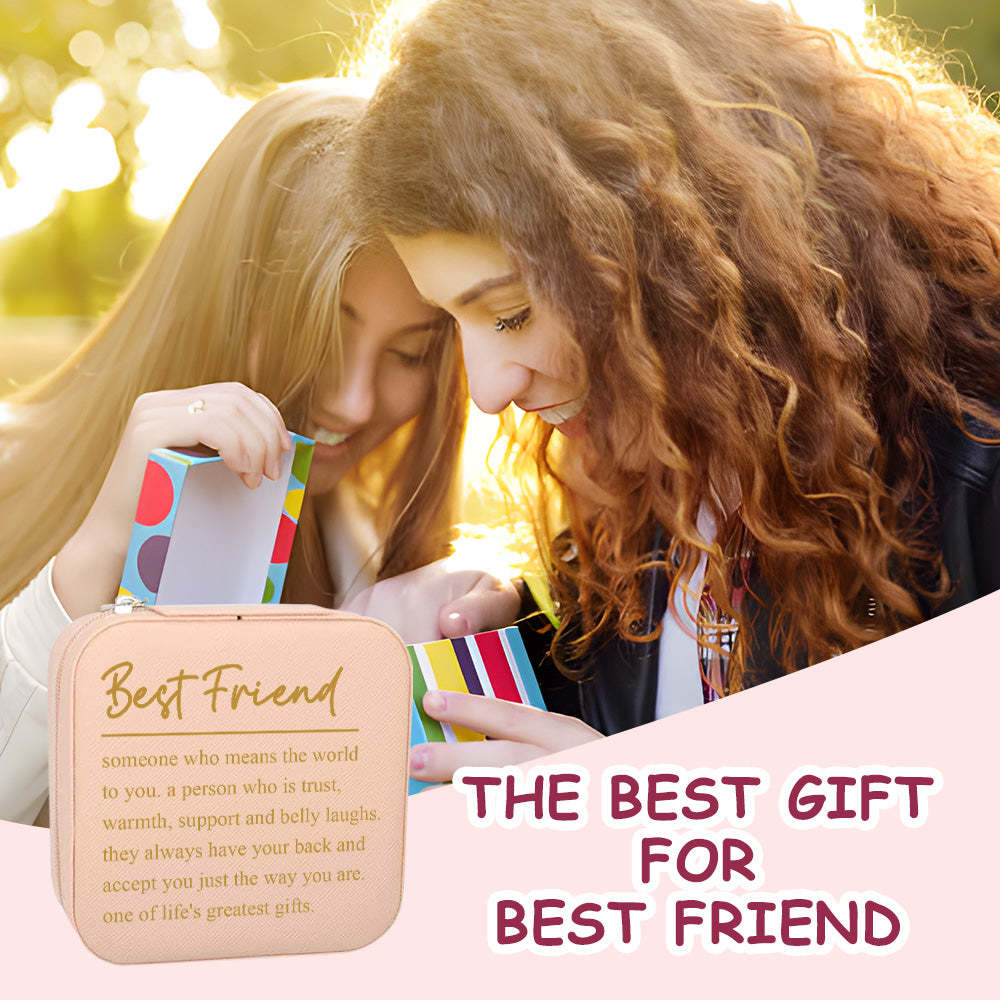 Portagioie Personalizzato Organizzatore Di Gioielli Personalizzato Regalo Per Il Migliore Amico - soufeelit