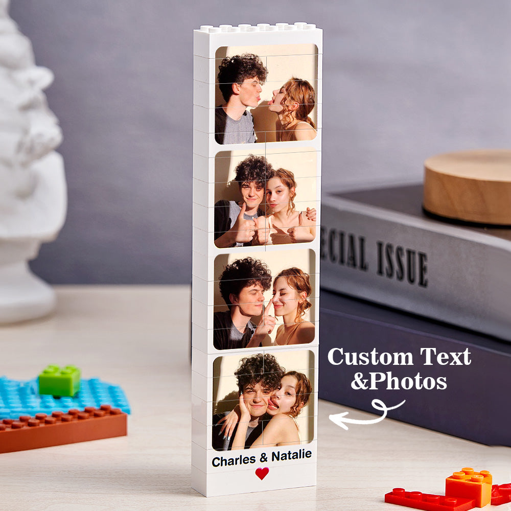 Puzzle Di Mattoni Con Foto Personalizzata, Regalo Per L'amante - soufeelit