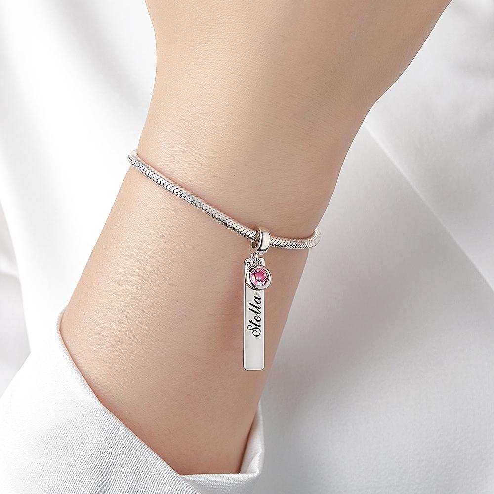 Regali Eleganti Con Ciondolo Portafortuna Inciso Personalizzato Per Lei - soufeelit