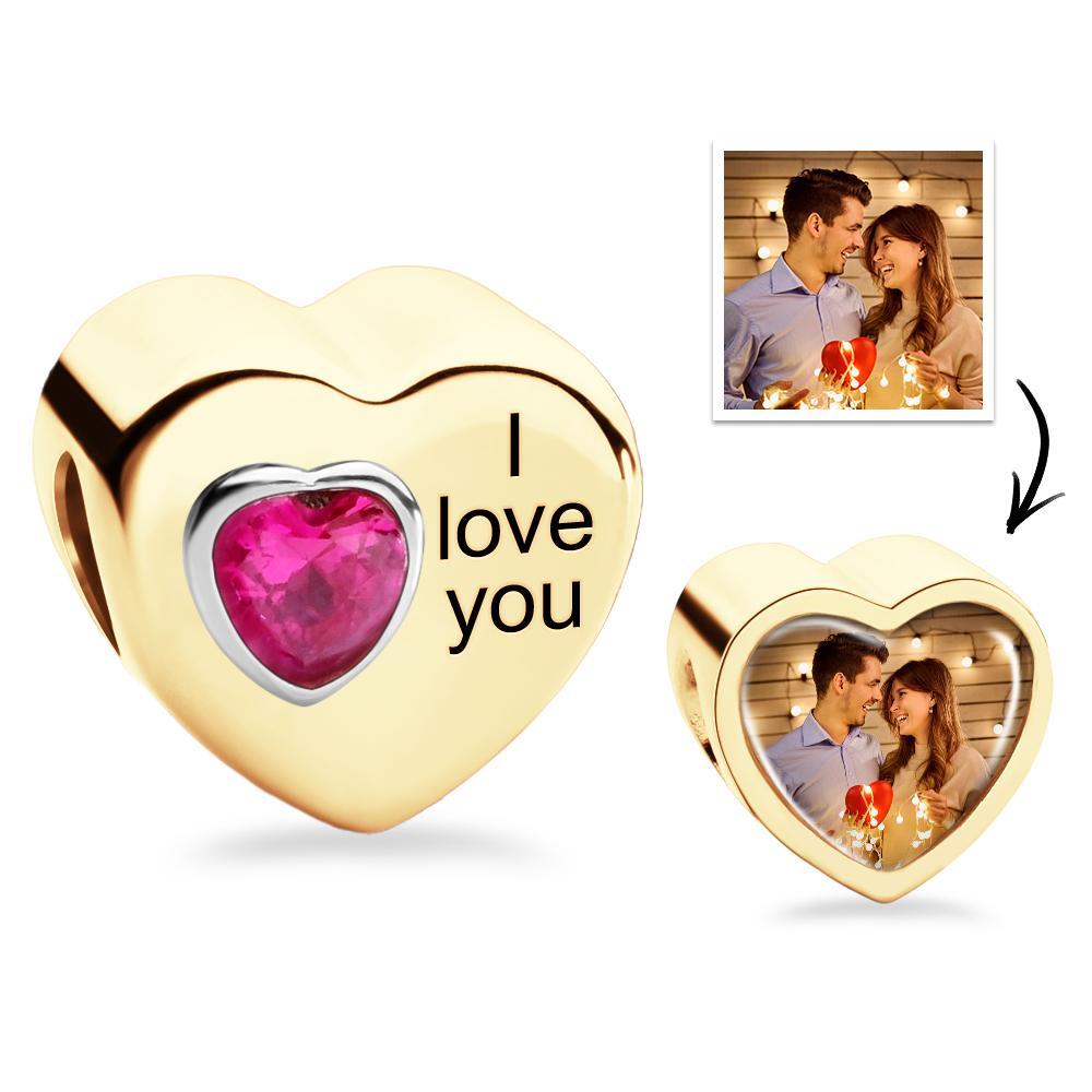 Gioielli Con Ciondolo Con Pietra Portafortuna Incisa Personalizzata Con Ciondolo A Forma Di Cuore Con Foto Personalizzata - soufeelit