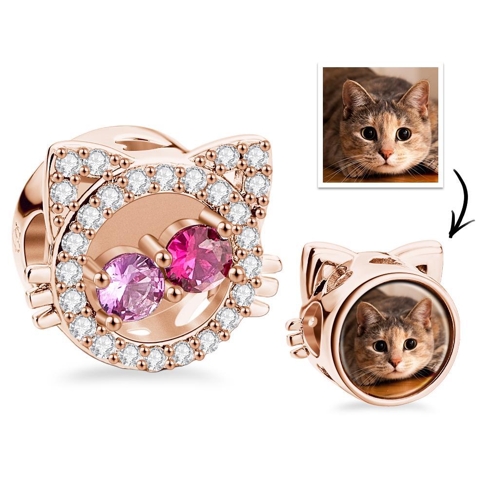 Regalo Personalizzato Con Gattino E Ciondolo Con Foto Per I Proprietari Di Animali Domestici - soufeelit