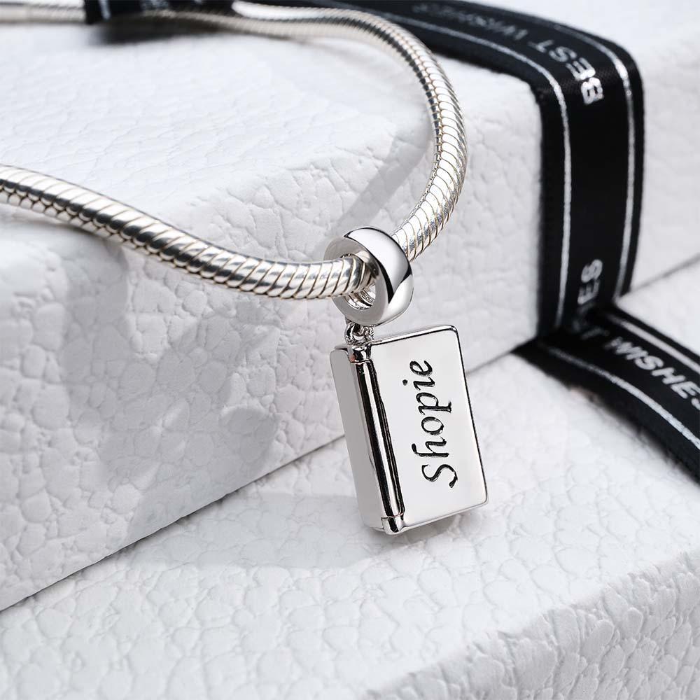 Ciondolo Per Busta Apribile Da Incidere Con Pietra Portafortuna, Gioielli Con Ciondolo Con Lettera D'amore Creativa Per Lei - soufeelit