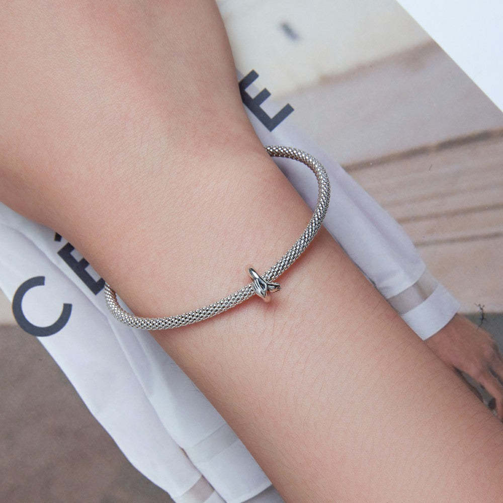 ciondolo con tappo abbracciare ciondolo con distanziatore in argento sterling 925 dp150