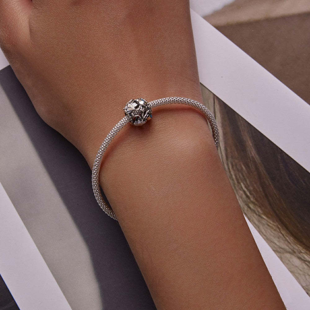 Ciondolo smaltato equinozio di primavera in argento sterling 925 dy1409