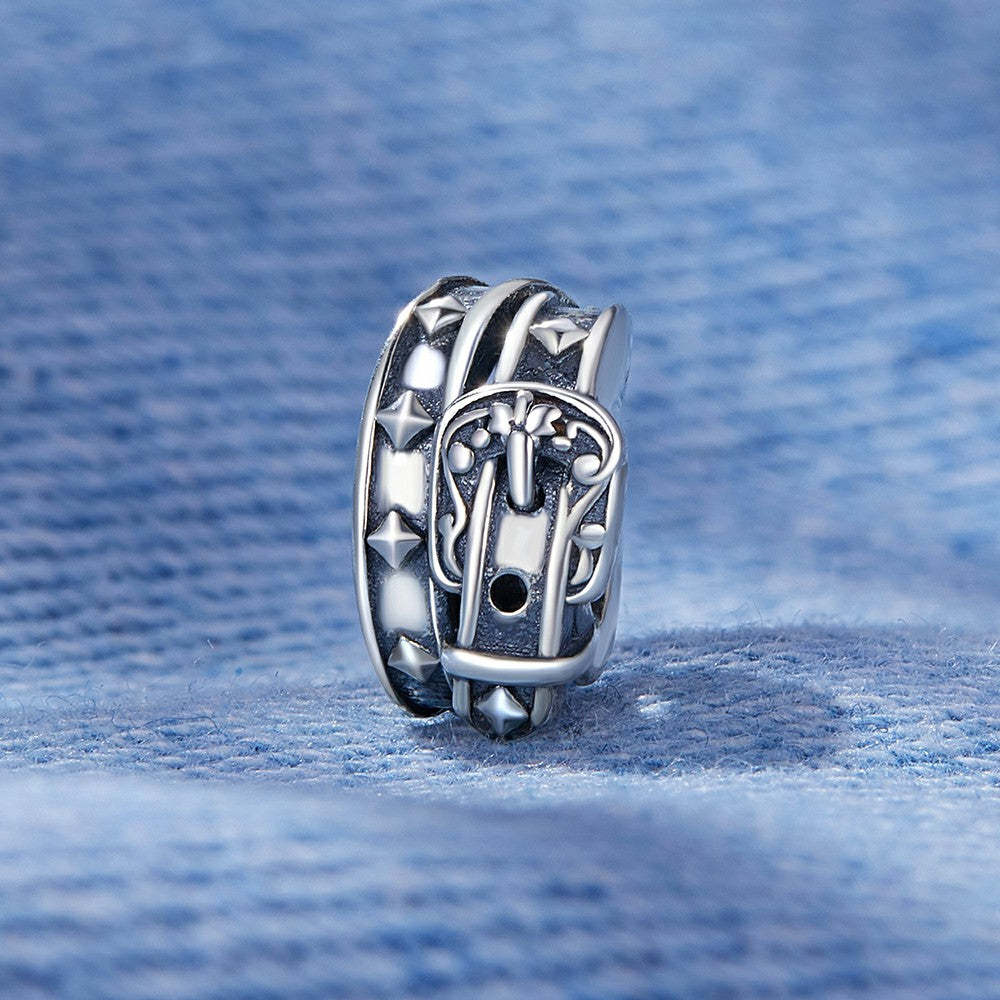 ciondolo per cintura vintage in argento sterling 925 fj1425