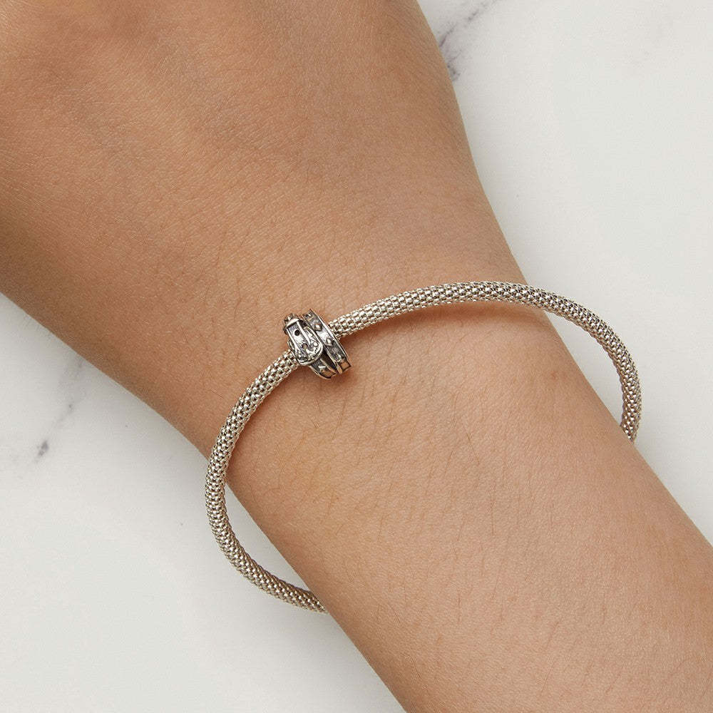 ciondolo per cintura vintage in argento sterling 925 fj1425