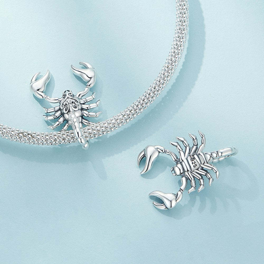 ciondolo creativo scorpione argento sterling 925 fj1431