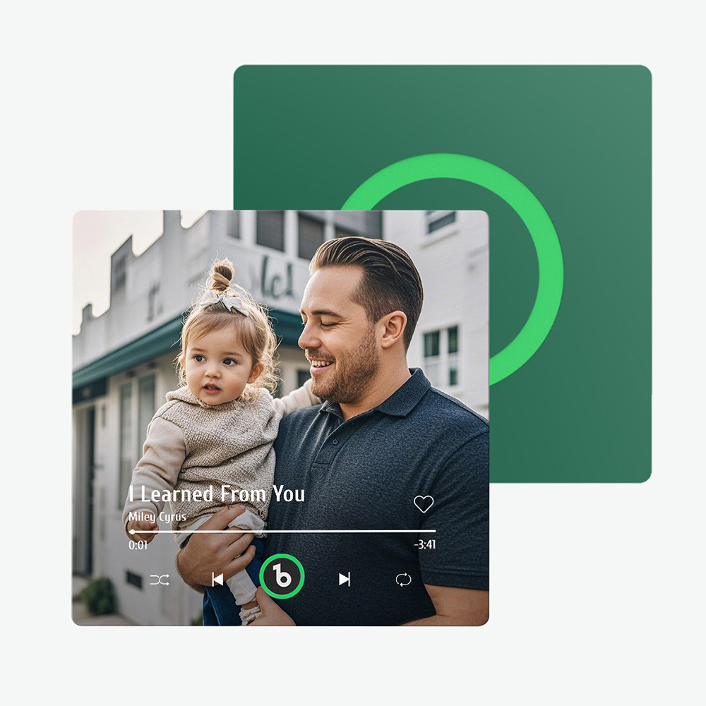 Magnete Da Frigorifero Con Musica Personalizzata Nuovo Aggiornamento 4.0 Cornice Colorata Album Magnete Da Frigorifero Adesivo Da Parete Musicale Con Foto Movimento Musicale Che Può Essere Riprodotto Regalo Per Papà - soufeelit