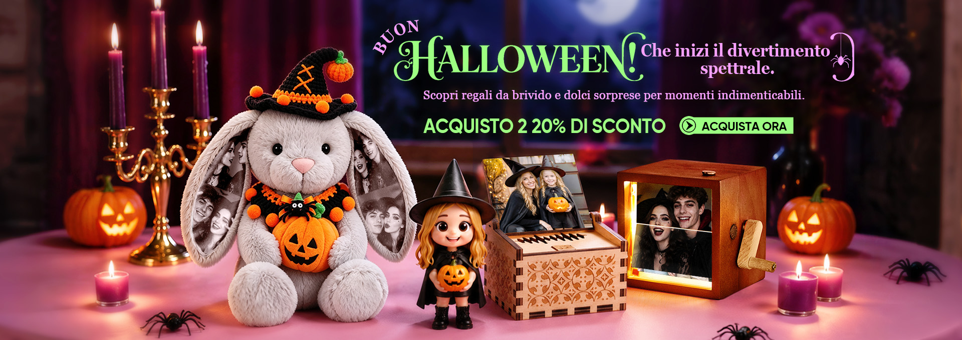 Festeggia Halloween con regali da brivido, sorp...