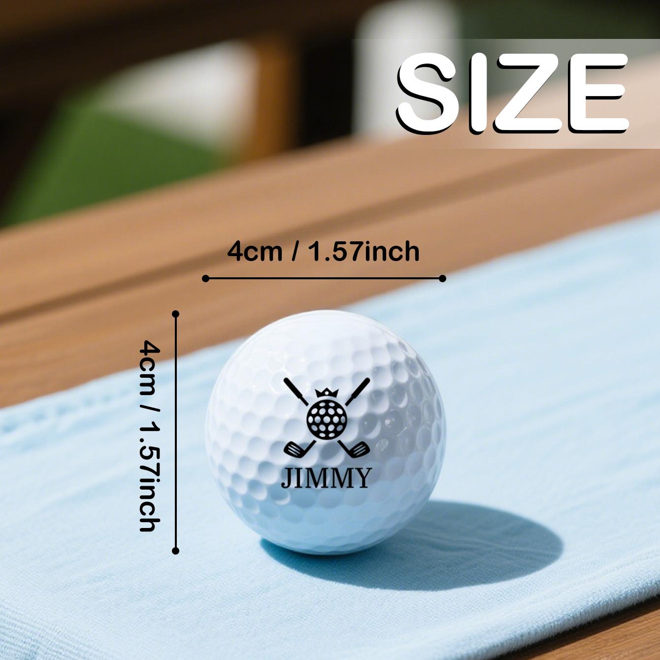 Pallina Da Golf Con Nome Personalizzato, Iniziali, Regalo Per Lui - soufeelit