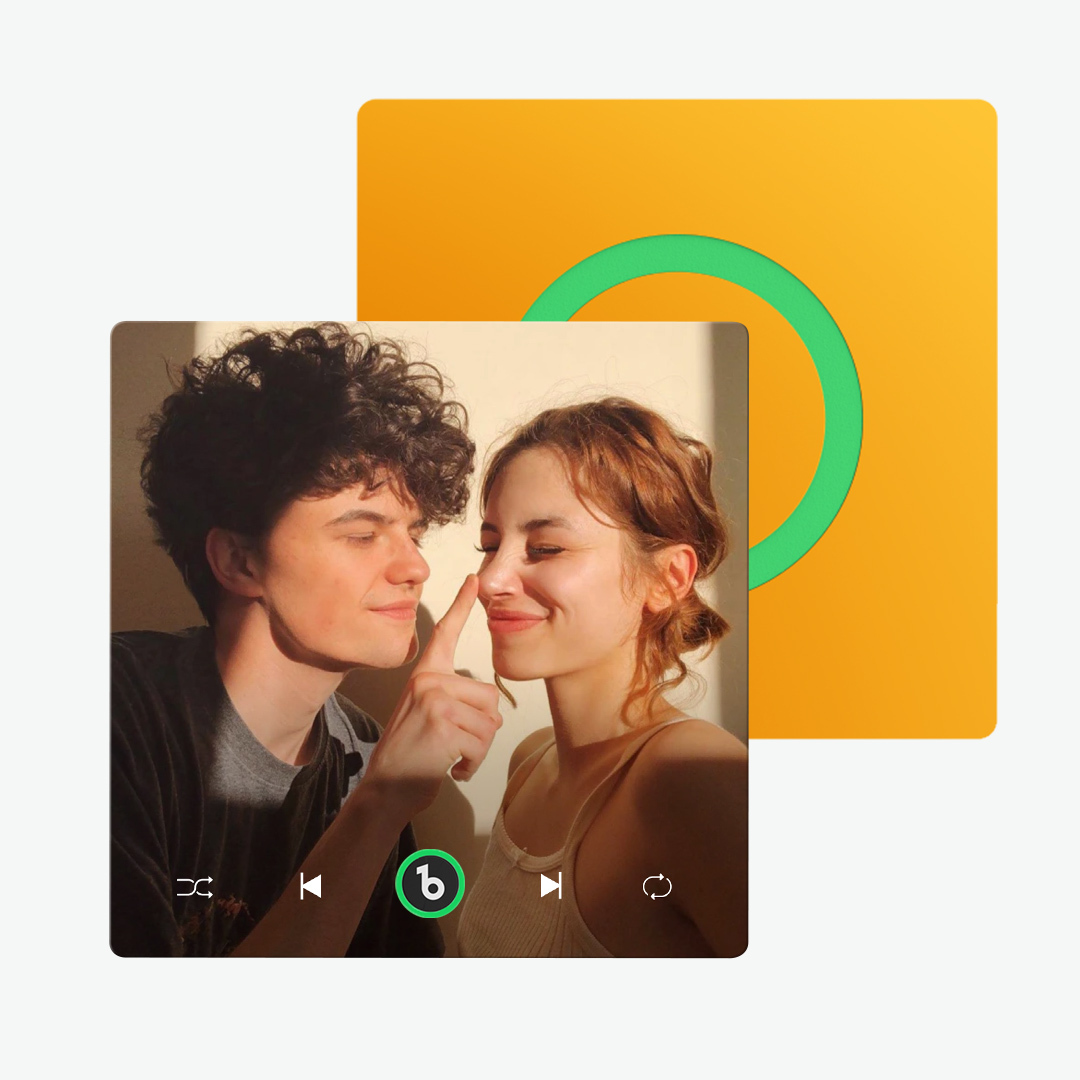 Magnete Da Frigorifero Con Musica Personalizzata Nuovo Aggiornamento 4.0 Il Magnete Da Frigorifero Personalizzato Per Musica E Foto Supporta La Connettività Bluetooth - soufeelit