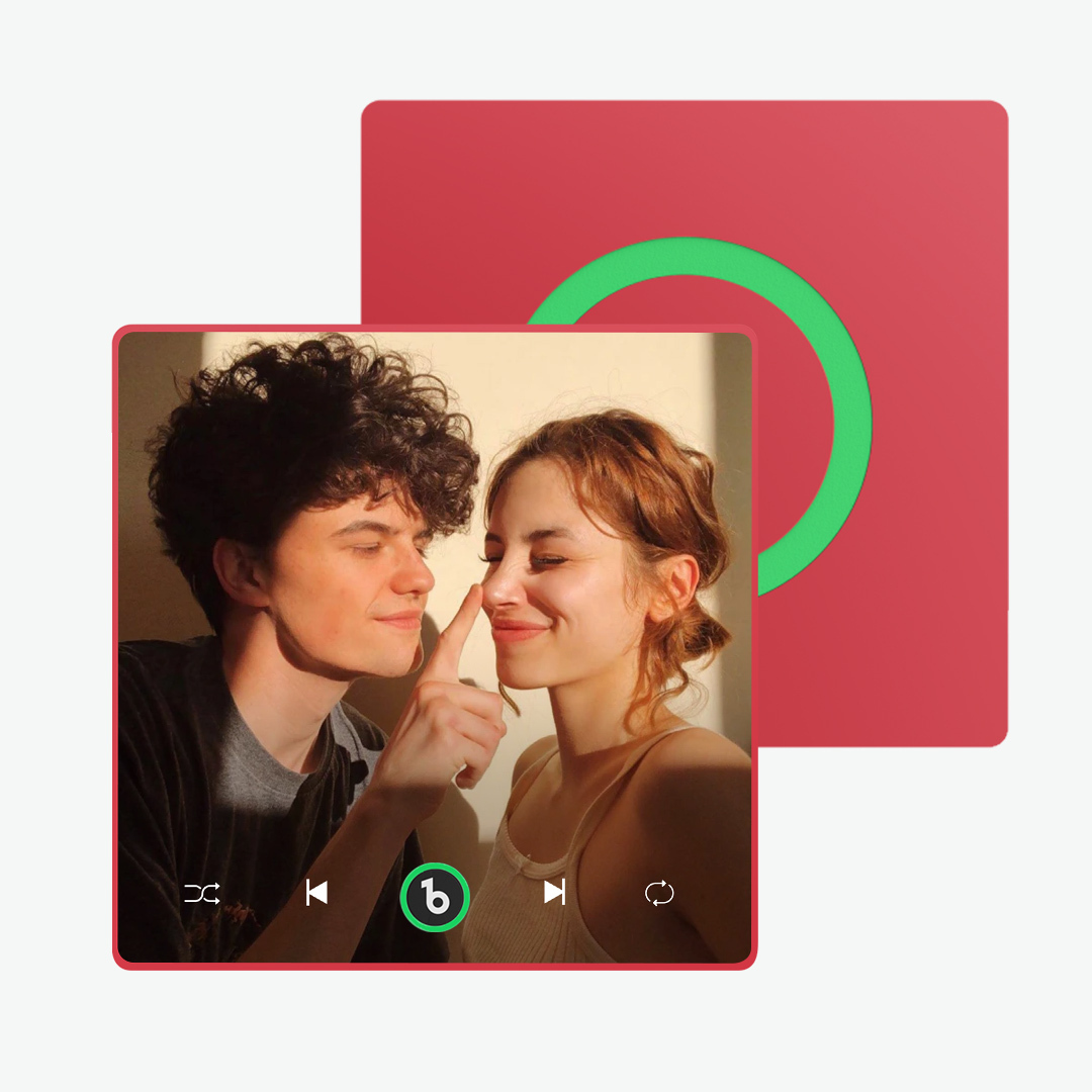 Magnete Da Frigorifero Con Musica Personalizzata Nuovo Aggiornamento 4.0 Il Magnete Da Frigorifero Personalizzato Per Musica E Foto Supporta La Connettività Bluetooth - soufeelit
