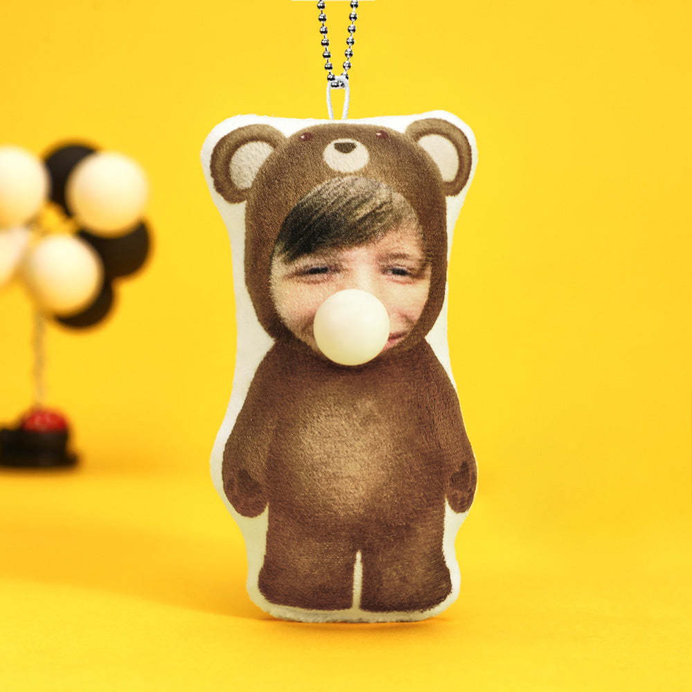 Portachiavi Con Cuscino Minime Personalizzato Divertente Portachiavi Con Bolle Di Pressione Tasca Abbraccio Regali Di San Valentino - soufeelit