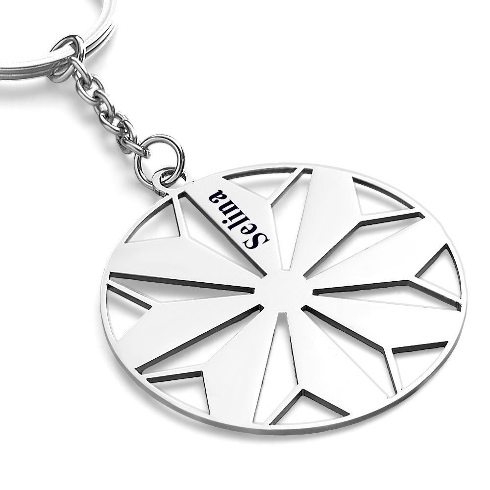 Portachiavi Con Nome Di Famiglia Personalizzato Con 1-8 Nomi Incisi Portachiavi Portachiavi Dell'amicizia Portachiavi Sorority - soufeelit