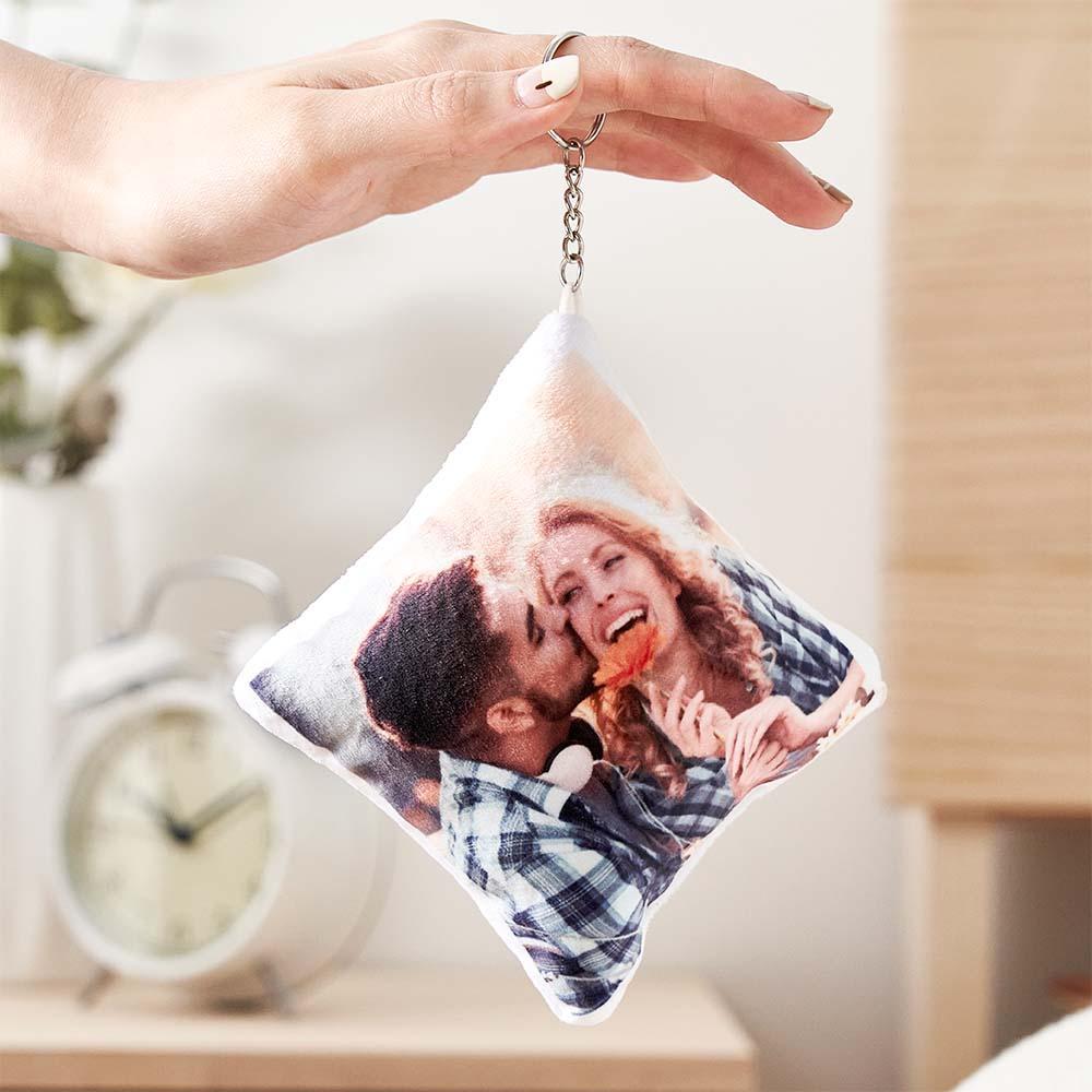Mini Cuscino Data Speciale Calendario Foto Portachiavi Personalizzato Portachiavi Con Cuscino Personalizzato A Doppia Faccia Piccolo Regalo Per I Tuoi Cari - soufeelit