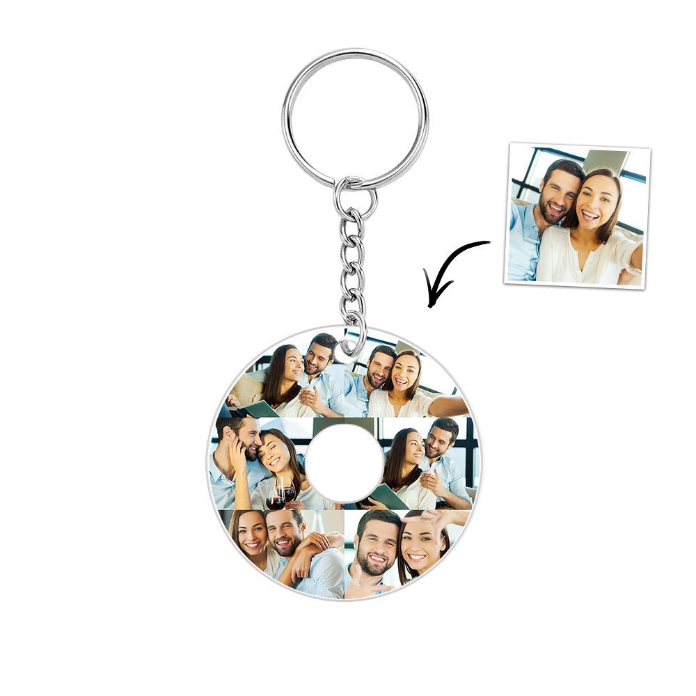 Portachiavi Personalizzato Con 26 Lettere, Portachiavi Con Ciondolo, Alfabeto, Portachiavi, Nome Iniziale, Immagini Personalizzate, Salva Bellissimi Ricordi - soufeelit