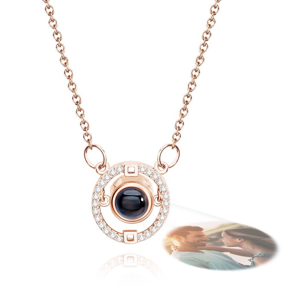Collana Con Proiezione Personalizzata Regalo Di Moda In Stile Classico Per Lei - soufeelit