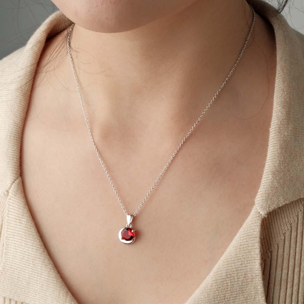 Collana Personalizzata Con Pietre Portafortuna, Collana Con Ciondolo In Quantità Opzionale, Regali Per Lei - soufeelit