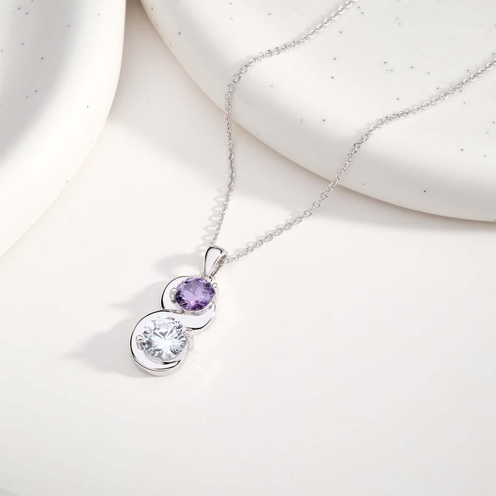 Collana Personalizzata Con Pietre Portafortuna, Collana Con Ciondolo In Quantità Opzionale, Regali Per Lei - soufeelit