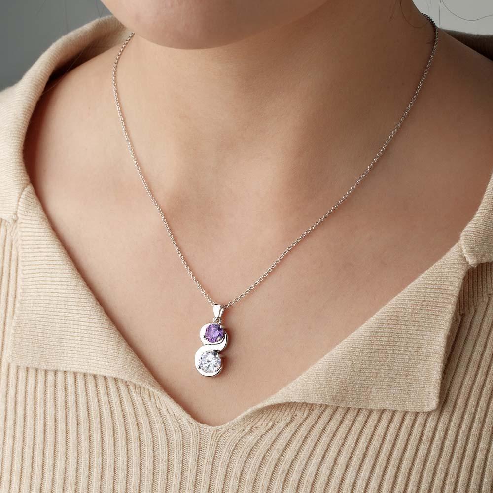 Collana Personalizzata Con Pietre Portafortuna, Collana Con Ciondolo In Quantità Opzionale, Regali Per Lei - soufeelit
