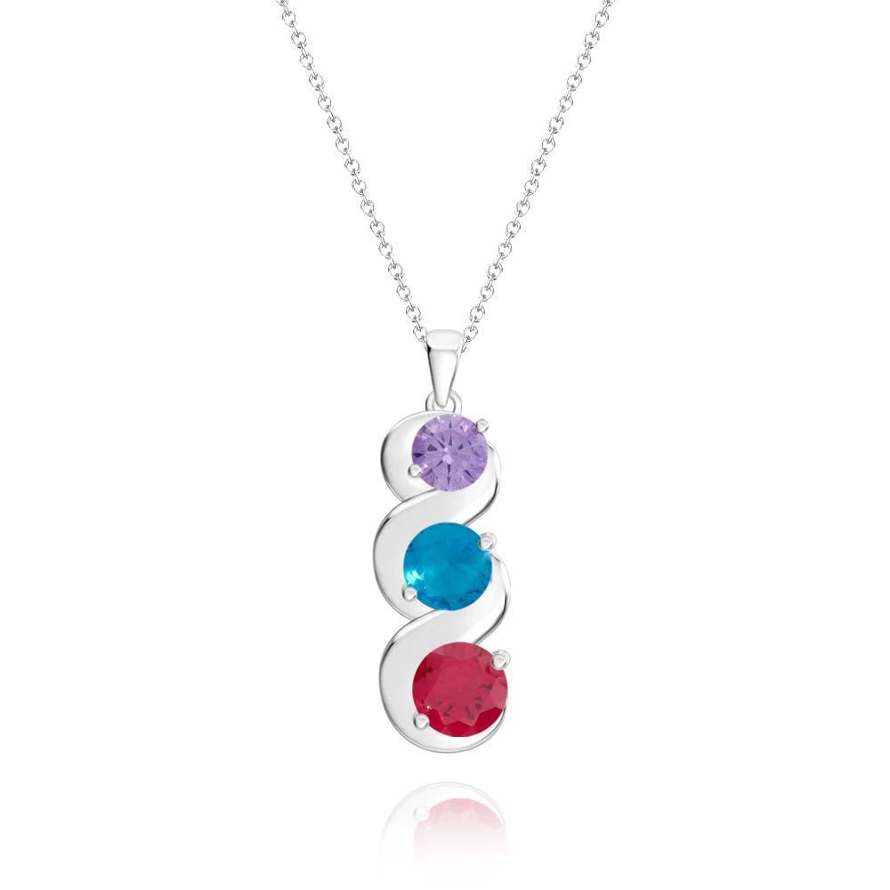 Collana Personalizzata Con Pietre Portafortuna, Collana Con Ciondolo In Quantità Opzionale, Regali Per Lei - soufeelit