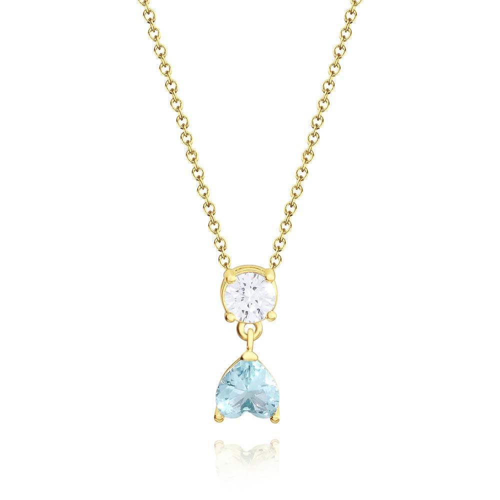 Affascinante Collana Combinata Con Pietre Portafortuna E Un Pendente Con Pietre Portafortuna A Forma Di Cuore. Regali Di San Valentino - soufeelit