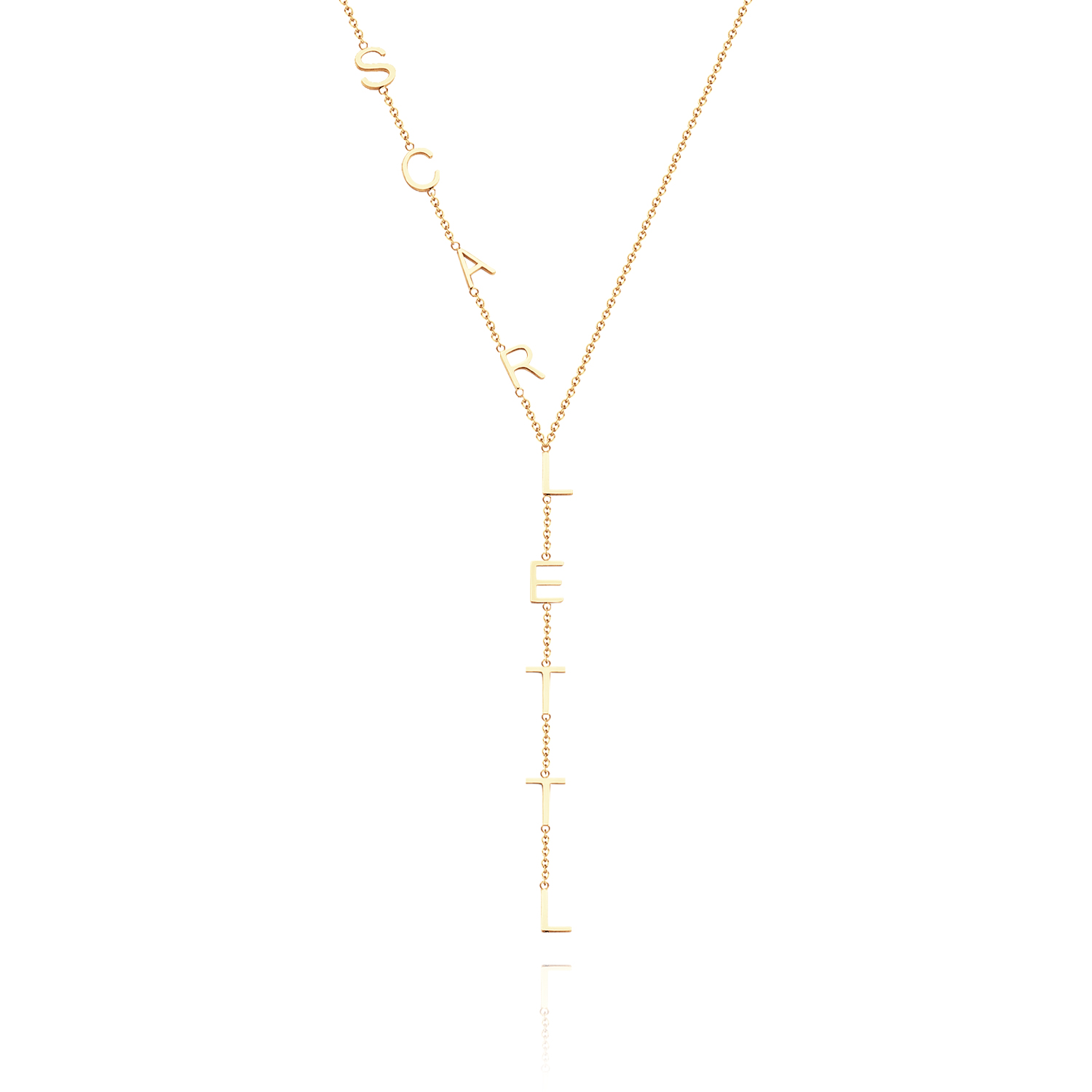 Collana Con Iniziale Personalizzata, Collana Con Nome A Goccia Personalizzato, Collana Con Nome A Y, Regalo Personalizzato Per Lei, Gioielli Da Damigella D'onore - soufeelit