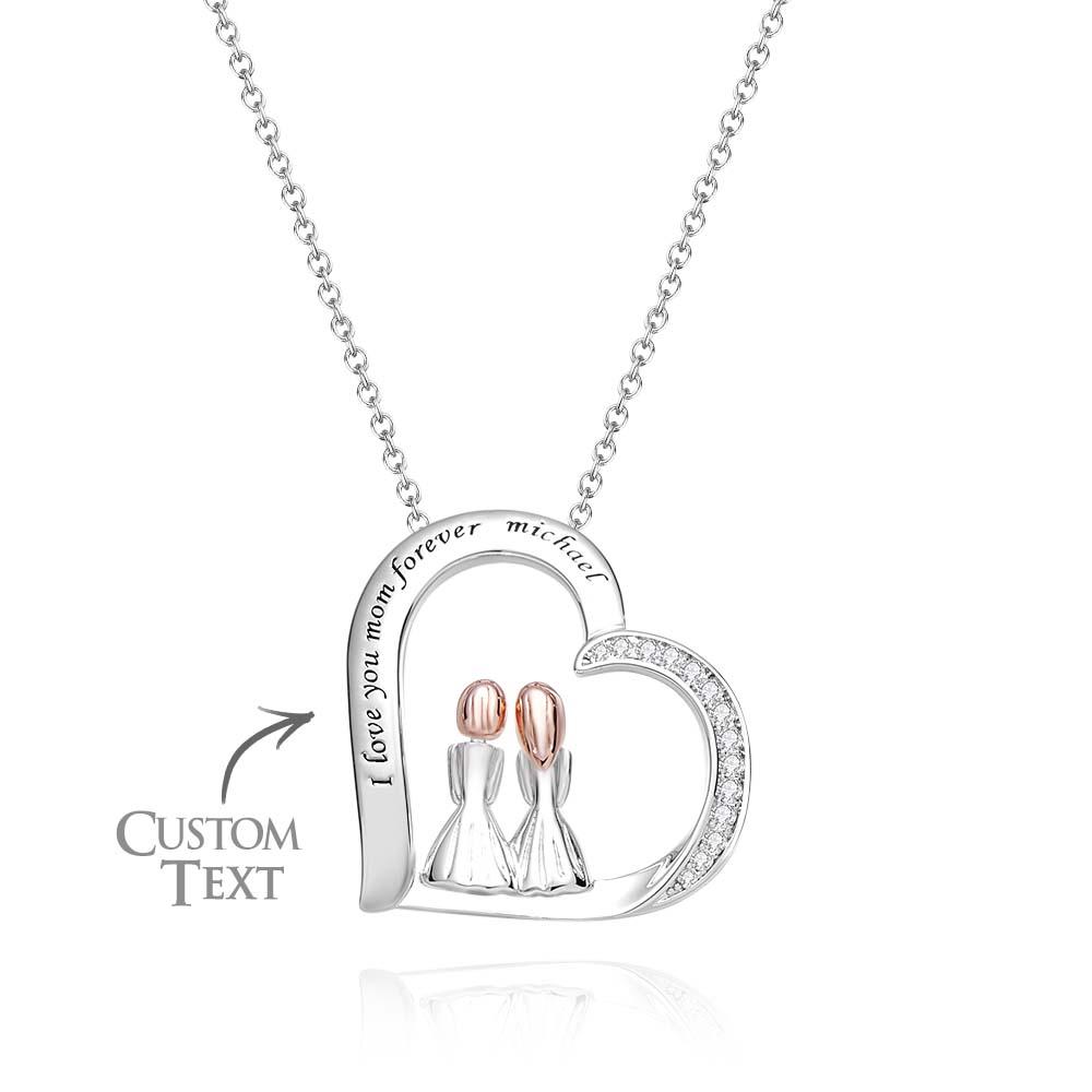 Collana Con Zirconi Incidibili. Due Ragazze Sedute Insieme. Collana Casual Per Amici - soufeelit