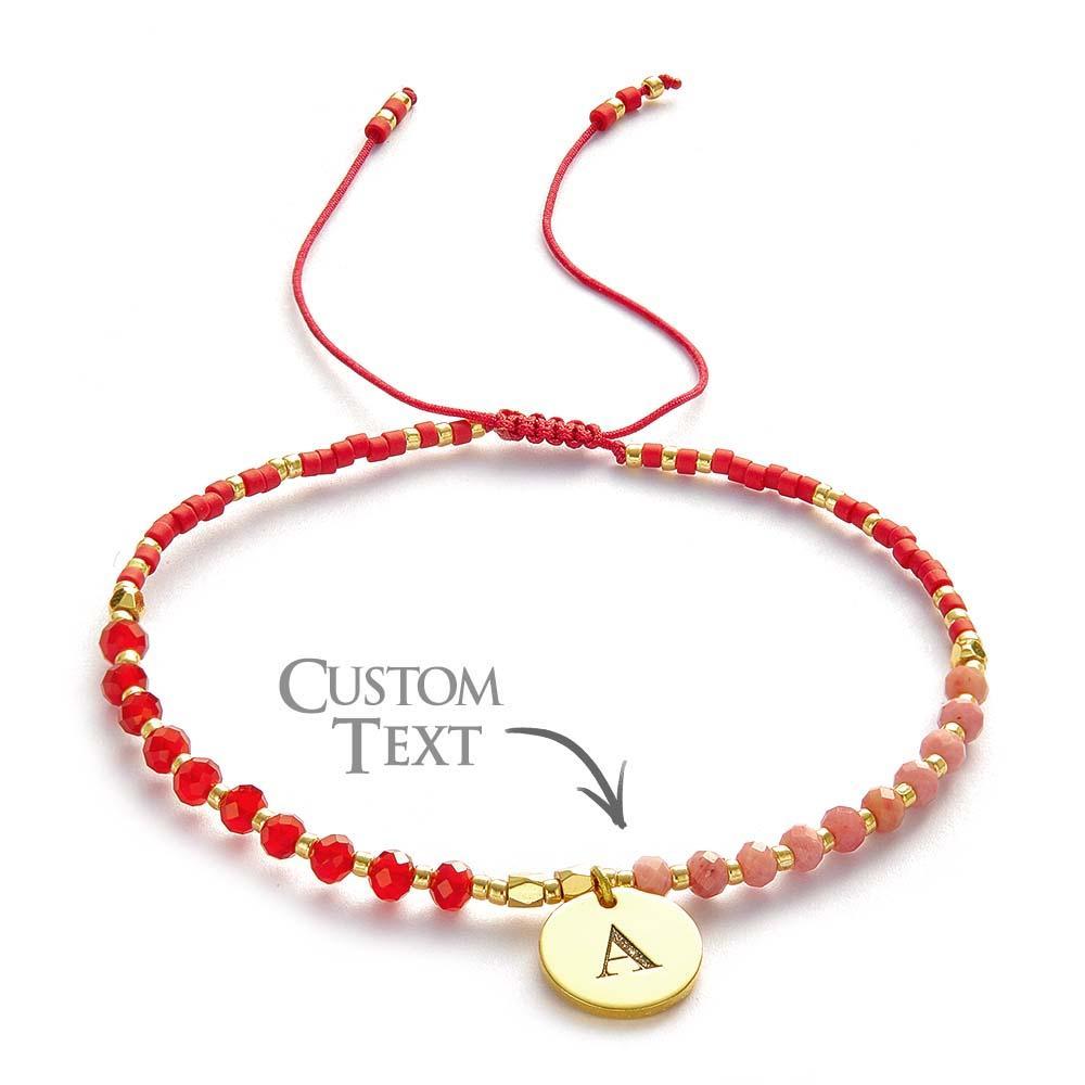 Bracciale Inciso Personalizzato Regali In Stile Impilato Bohemia - soufeelit