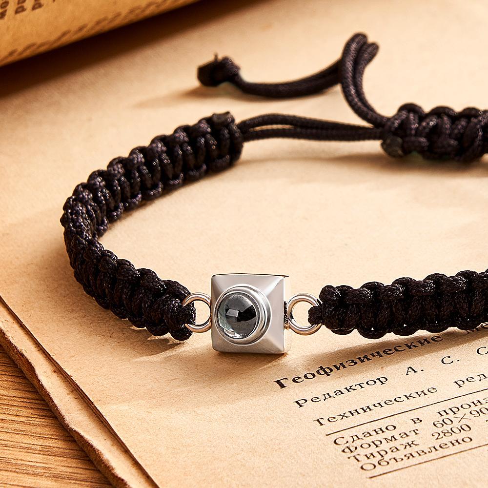 Regalo Di Moda Per Uomo Con Braccialetto Di Proiezione Personalizzato - soufeelit