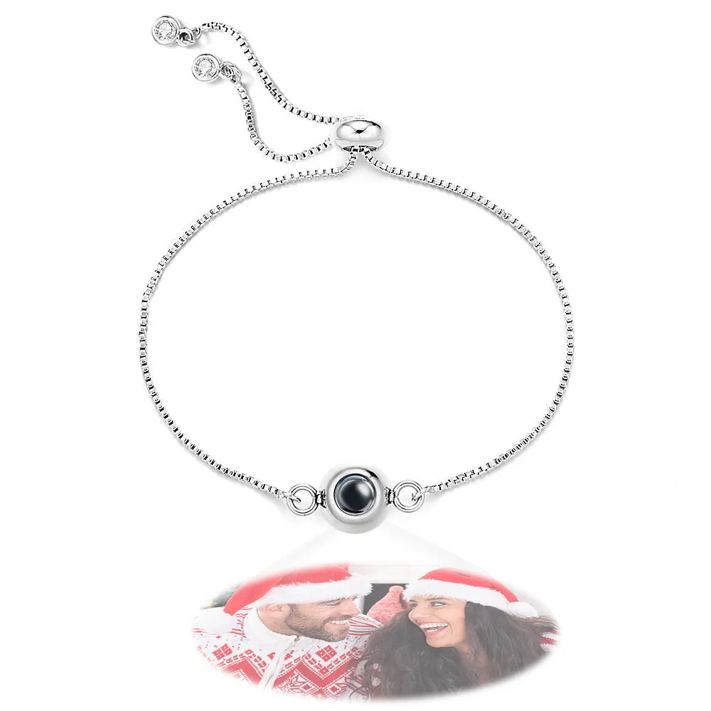 Bracciale Con Proiezione Fotografica Bracciale Regolabile Personalizzato Regalo Dolce E Cool Per La Mamma. Il Miglior Regalo Per La Festa Della Mamma - soufeelit