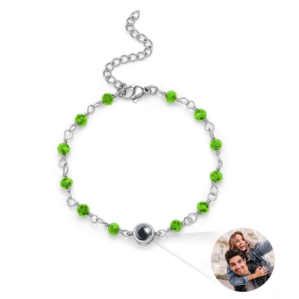 Bracciale Con Proiezione Personalizzato. Regalo Di Moda Unico Per Lei - soufeelit