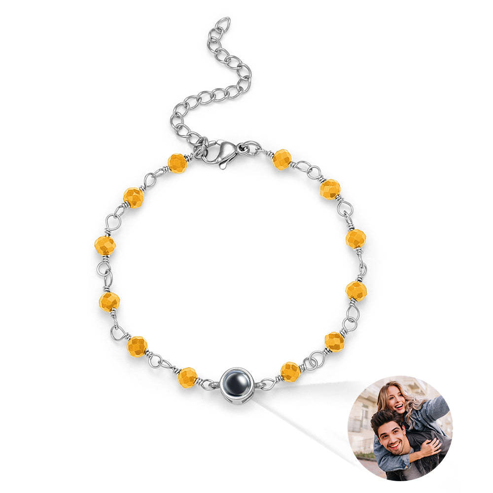 Bracciale Con Proiezione Personalizzato. Regalo Di Moda Unico Per Lei - soufeelit