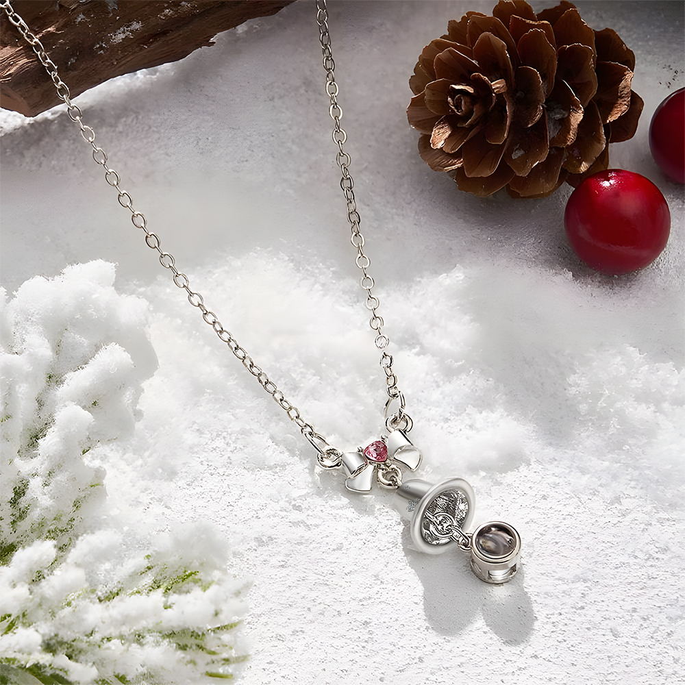 Collana Con Proiezione Personalizzata Campane Di Natale Regalo Unico