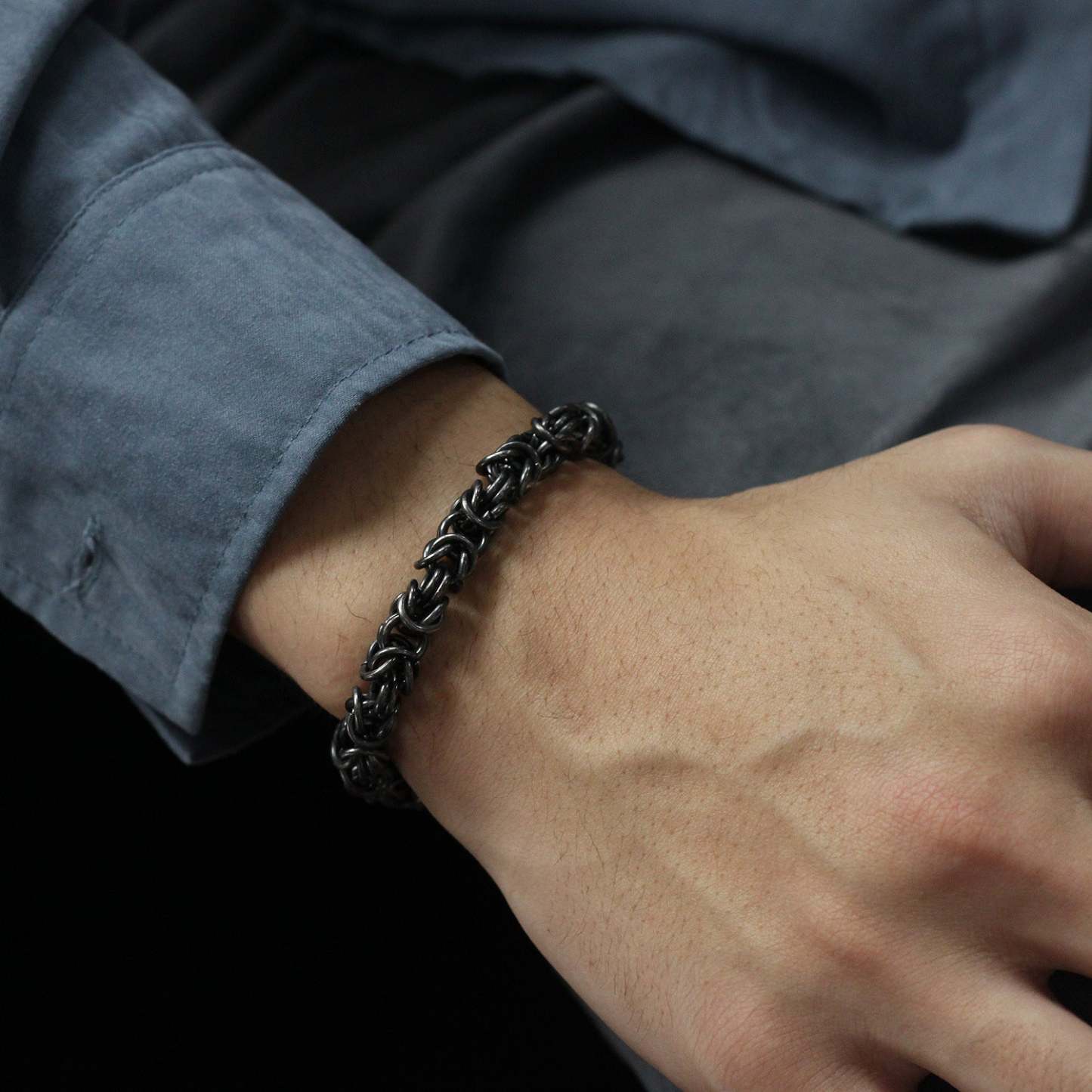 Gioielli Con Fibbia Magnetica Stile Moda Braccialetto Da Uomo Hip-hop - soufeelit