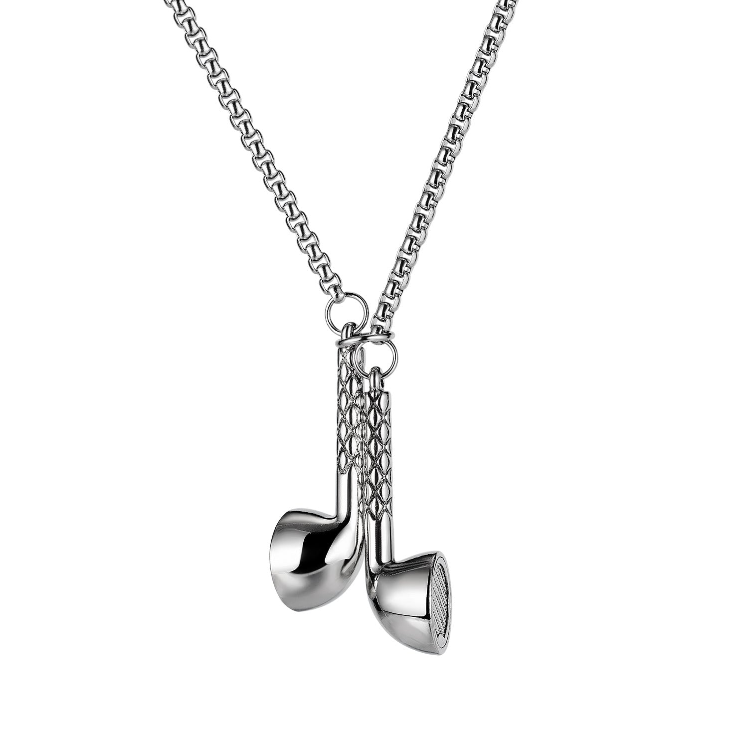 Collana Da Uomo Di Tendenza Alla Moda, Cuffie Creative, Regali Hip-hop - soufeelit