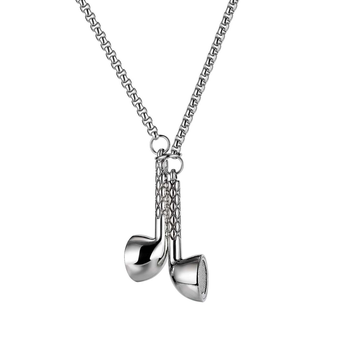 Collana Da Uomo Di Tendenza Alla Moda, Cuffie Creative, Regali Hip-hop - soufeelit