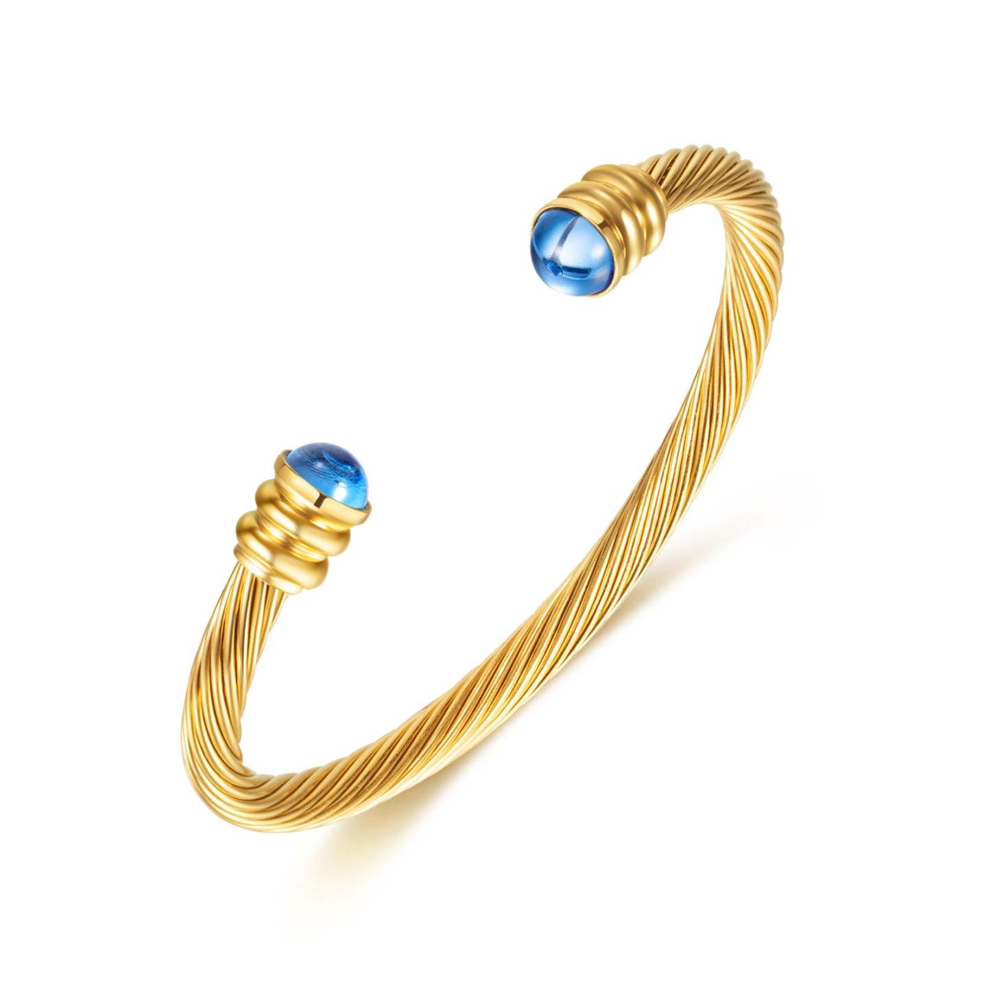 Bracciale Alla Moda Con Motivo Twist. Regali Semplici E Alla Moda - soufeelit