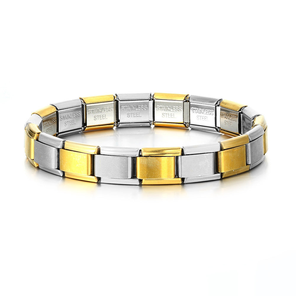 Braccialetti Con Ciondoli Italiani Vintage In Argento E Oro Bracciale Con Ciondoli Italiani Originali - soufeelit